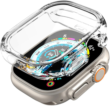 Чохол Spigen Ultra Hybrid ACS05459 для Apple Watch Ultra 49 мм Transparent (8809811868784)