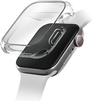 Etui Uniq Garde do Apple Watch Series 7/8 45 mm Przezroczysty (8886463680117)