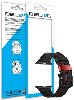 Ремінець Beline Watch Casual 20 мм Black (5903919060286)