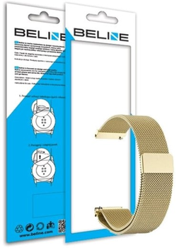 Ремінець Beline Watch Fancy 20 мм Gold (5903919060156)