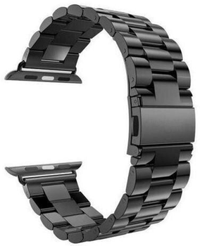 Ремінець Mercury Metal для Apple Watch Series 1/2/3/4/5/6/7/8/SE/SE2 38-41 мм Black (8809724801410)