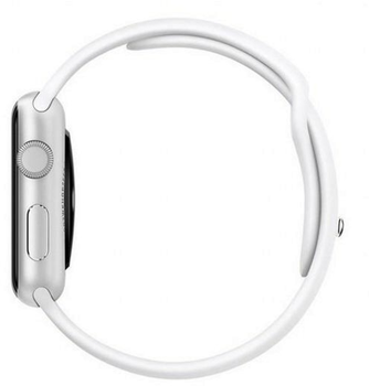 Pasek Mercury Silicon do Apple Watch Series 1/2/3/4/5/6/7/8/SE/SE2 38-41 mm Biały (8809724801816)