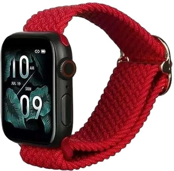 Ремінець Beline Textile для Apple Watch Series 1/2/3/4/5/6/7/8/SE/SE2 38-41 мм Red (5904422914295)