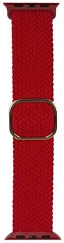 Pasek Beline Textile do Apple Watch Series 1/2/3/4/5/6/7/8/SE/SE2/Ultra 42-49 mm Czerwony (5904422919955)