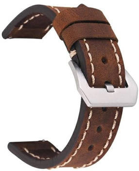 Ремінець Beline Watch Business Model 2 20 мм Dark brown (5903919060699)