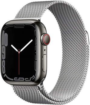 Ремінець Mercury Mesh для Apple Watch Series 1/2/3/4/5/6/7/8/SE/SE2 38-41 мм Silver (8809724801571)