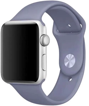 Pasek Mercury Silicon do Apple Watch Series 1/2/3/4/5/6/7/8/SE/SE2/Ultra 42-45 mm Lawendowy (8809724801687)