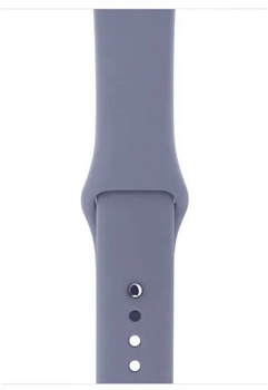Pasek Mercury Silicon do Apple Watch Series 1/2/3/4/5/6/7/8/SE/SE2/Ultra 42-45 mm Lawendowy (8809724801687)