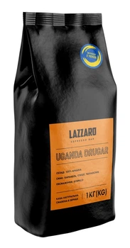 Кава в зернах LAZZARO UGANDA DRUGAR 100% Арабіка моносорт 2 кг