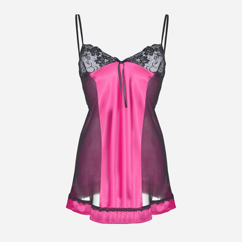 Sukienka erotyczna damska DKaren Slip Roxy L Ciemno-różowa (5901780675394)