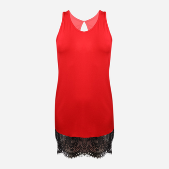 Нічна сорочка жіноча DKaren Slip Taylor 2XL Червона (5903251377264)