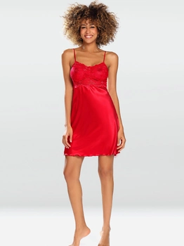 Нічна сорочка жіноча DKaren Slip Tora XL Червона (5903251460034)