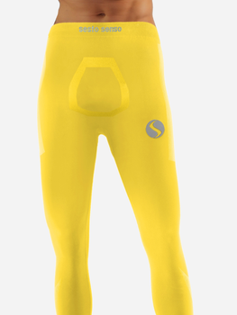Spodnie legginsy termiczne męskie Sesto Senso CL42 L/XL Żółte (5904280038768)