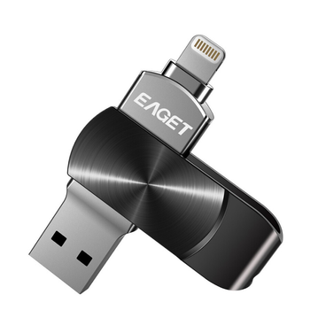 Флешка-накопитель Eaget 256GB MFI 2в1 для iPhone|ПК