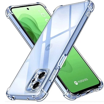 Чохол Fiji Proof для Motorola G13/G23 бампер з посиленими бортами Transparent