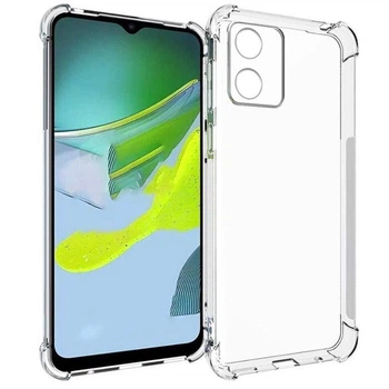 Чехол Fiji Proof для Motorola E13 бампер с усиленными бортами Transparent