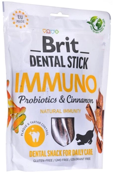 Przysmak dla psa Brit Dental Stick Immuno Probiotics and Cinnamon 251 g (8595602564378)
