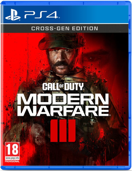PS4 Гра консольна Call of Duty: Modern Warfare III, BD диск