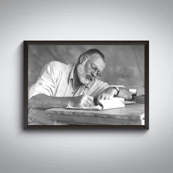 Постер Ернест Гемінґвей / Ernest Hemingway / Хемінгвей