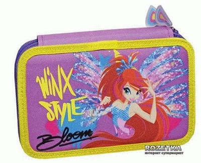Пенал твердий без наповнення Winx Bloom Stella 20.5 х13 х 3.5 см 1 Вересня