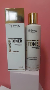 Увлажняющий двухфазный тонер для лица с комбучей Kombucha Top Beauty, 200 мл