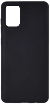 Etui Beline Silicone do Samsung Galaxy A71 Black (5903657570412)