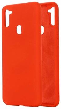 Панель Beline Silicone для Samsung Galaxy M11 Red (5903657577510)