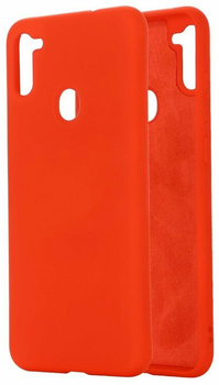 Панель Beline Silicone для Samsung Galaxy M11 Red (5903657577510)