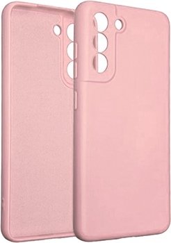 Etui Beline Silicone do Samsung Galaxy S21 FE Rose gold (5904422916428)