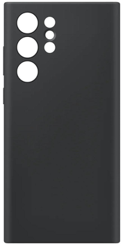 Etui Beline Silicone do Samsung Galaxy S23 Ultra Black (5905359810889)
