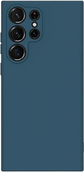 Etui Beline Silicone do Samsung Galaxy S23 Ultra Blue (5905359810919)