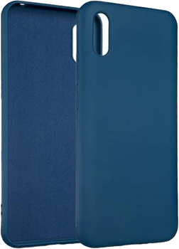 Etui Beline Silicone do Xiaomi Redmi 9A Blue (5903657577565)
