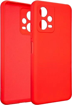 Etui Beline Silicone do Xiaomi Redmi Note 12 5G/Poco X5 5G Red (5905359817017)