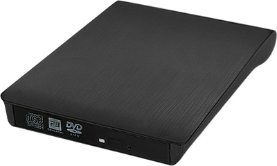 Napęd optyczny Qoltec DVD-RW USB 3.0 Czarny (5901878518572)