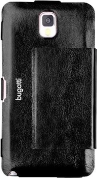 Etui z klapką Bugatti UltraThin Geneva do Samsung Galaxy Note 3 Black (4042632083965)