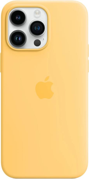 Etui Apple MagSafe Silicone Case do Apple iPhone 14 Pro Max Sunglow (194253416890)