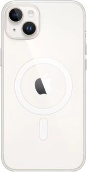 Etui Apple MagSafe Silicone Case do Apple iPhone 14 Plus Transparent (194253416951)