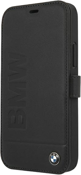 Чохол-книжка BMW Signature для Apple iPhone 12 mini Black (3700740492093)