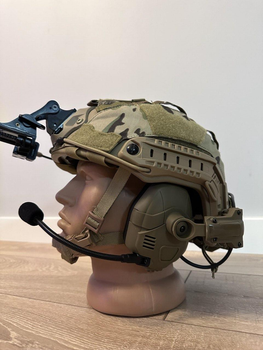 Тактичні навушники HD-16 на шолом FAST Noise Reduction Tactical Headset