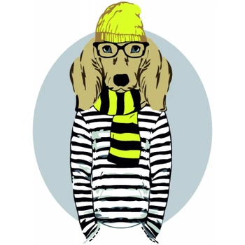 Картина за номерами Rosa Start Stylish Dog 35 х 45 см (N00013265) (4823098514244)