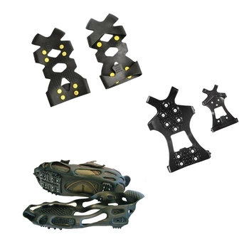Комплект из 3 пар ледоступов для обуви Non-Slip/BlackSpur размер L, накладки на обувь от гололеда (3000048-TOP-3)