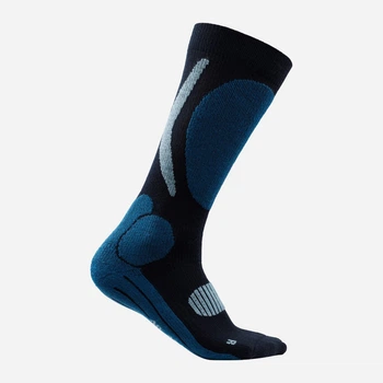 Термошкарпетки зимові спортивні вовняні Aclima Cross Country Skiing Socks 40-43 Navy Blazer / Blue Sapphire (7034041081127)