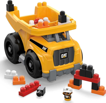 Игровой набор Fisher-Price Mega Bloks Cat Мега Блокс Самосвал из 25 деталей (DCJ86)