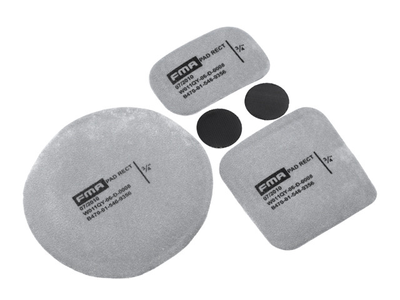 Комплект захисних накладок для шолома/каски Mod.A - Grey [FMA]