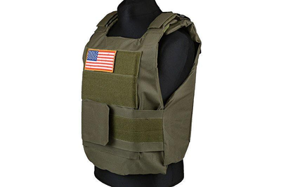 Жилет тактический (разгрузочный) Personal Body Armor - olive [GFC Tactical]