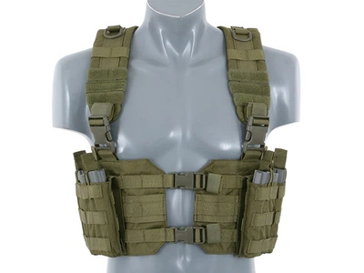 Розвантаження Chest Harness MOLLE на фастексах – OLIVE [8FIELDS]