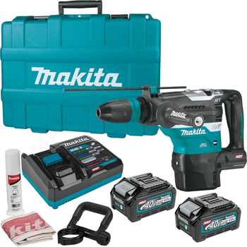 Перфоратор аккумуляторный Makita HR005GM202 (XGT, 8.0 Дж, SDS-MAX)