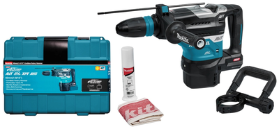 Перфоратор аккумуляторный Makita HR005GZ (XGT, 8.0 Дж, SDS-MAX, без аккумуляторов и зарядного устройства)