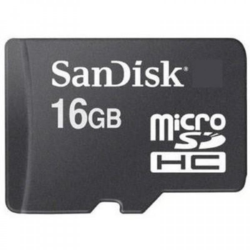 Карта памяти SanDisk 16Gb microSDHC class 4 (SDSDQM-016G-B35N\SDSDQM-016G-B35) (160851)
