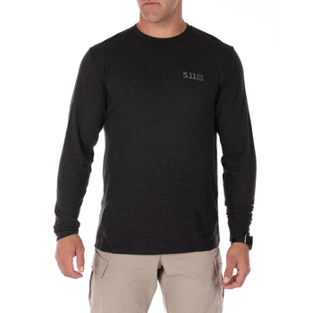Реглан 5.11 Tactical Triblend Legacy Long Sleeve Tee Black Heather S (42112VX-135)